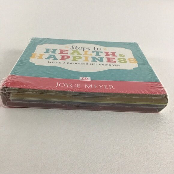Steps To Health & Happiness CD Set Living A Balanced Life God's Way Joyce Meyer - Picture 3 of 6